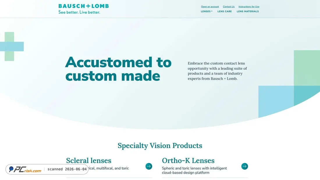 Screenshot of bauschsvp.co.uk