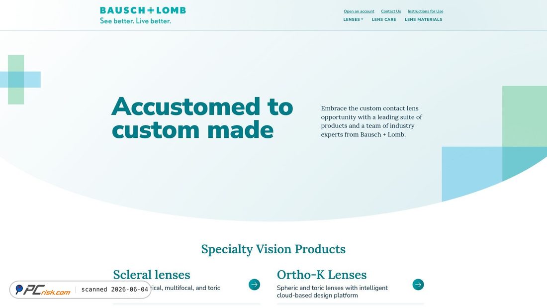 Screenshot of bauschsvpstg.wpengine.com