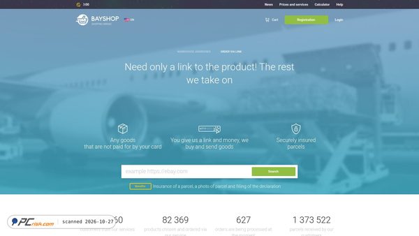 bayshop.com screenshot