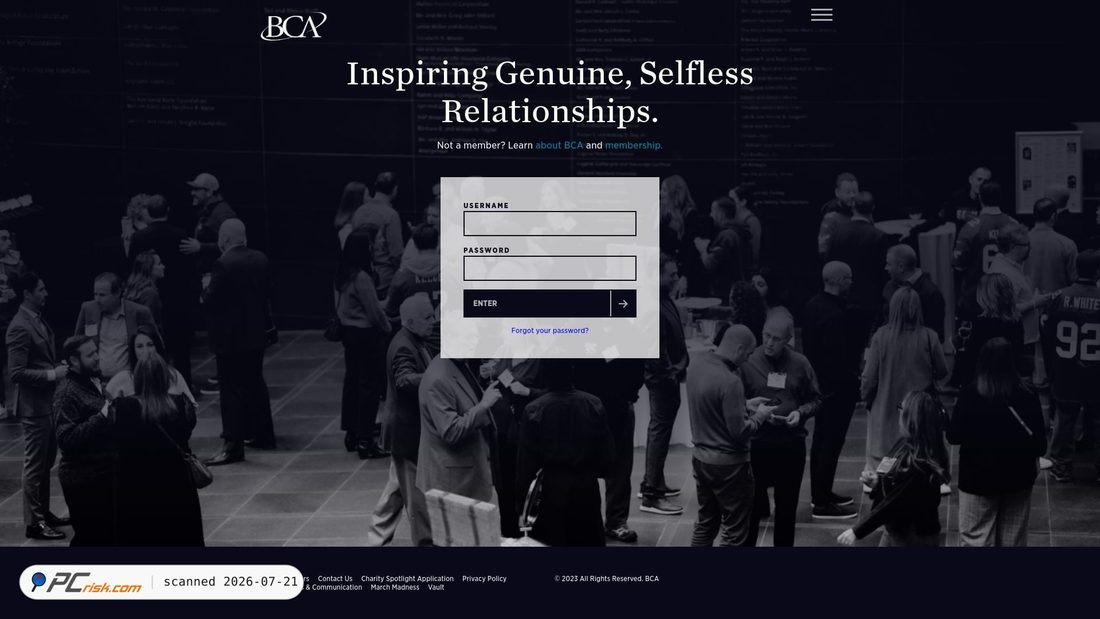 Screenshot of bcaproud.com