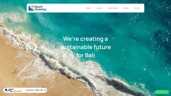 beachcleaning.co screenshot