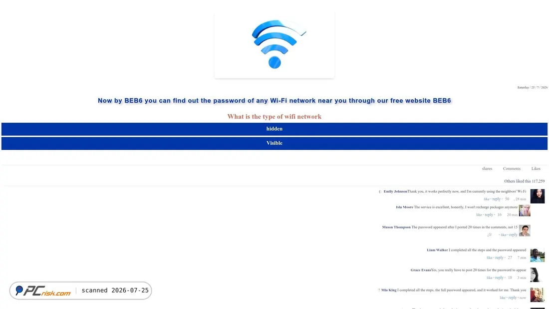 Screenshot of beb6.com