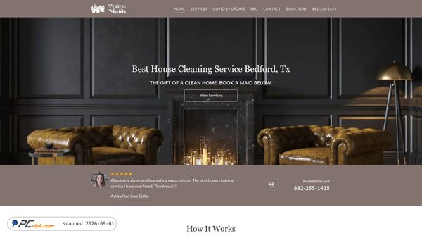 Captura de bedfordmaids.com