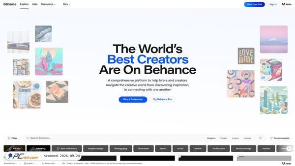 behance.net screenshot