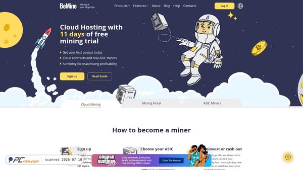 bemine.club screenshot