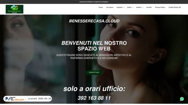 benesserecasa.cloud screenshot