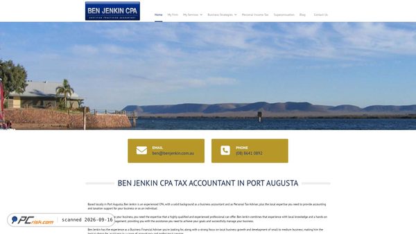 benjenkin.com.au screenshot