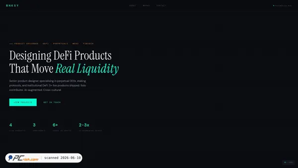 benksy-com.pages.dev screenshot