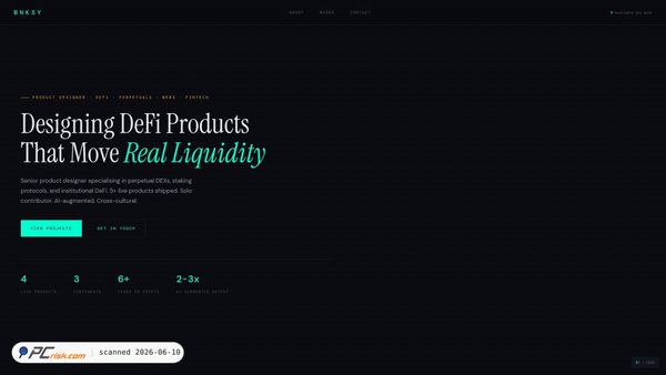 benksy-com.pages.dev screenshot