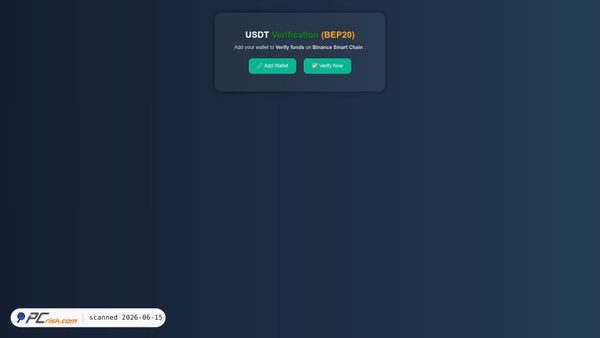 bep20verification.com screenshot