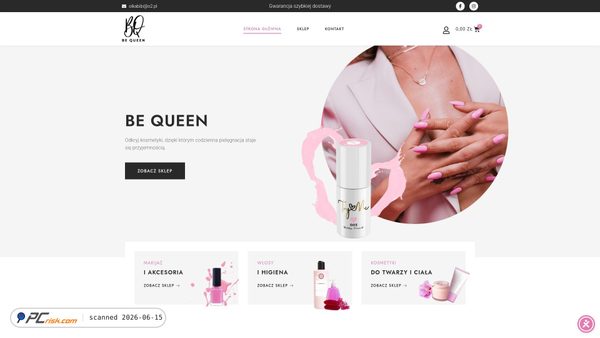bequeenpulawy.pl screenshot