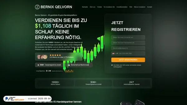 bernixqelvorn.de Screenshot