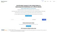 bestlawyersinunitedstates.com screenshot