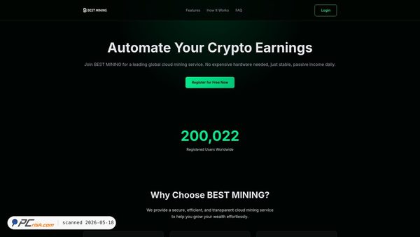 bestminer.pro screenshot