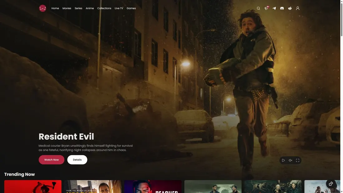 Captura de pantalla de beta.way2movies.live