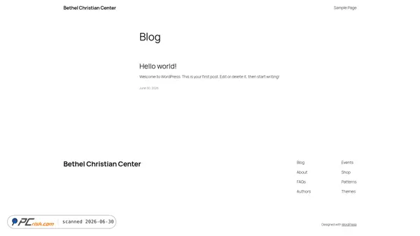 bethelchristiancentre.ca screenshot