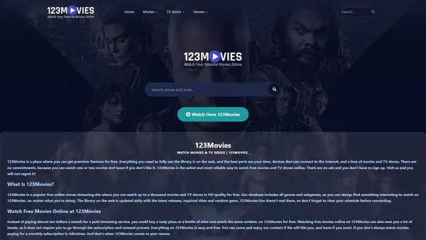 Zrzut ekranu bia2movies.online