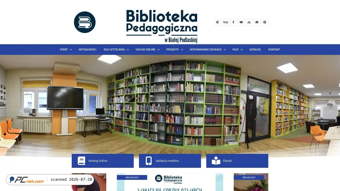 Screenshot of bialabp.edu.pl