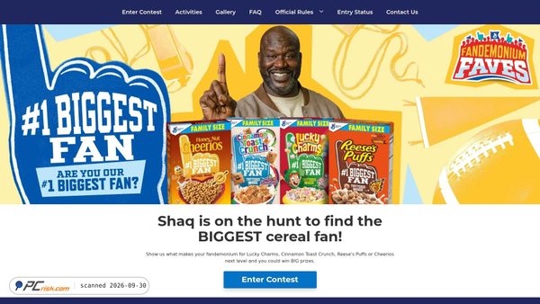 biggestfancontest.com screenshot