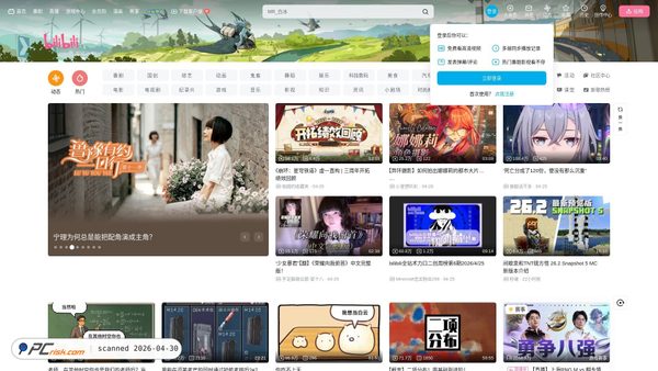 bilibili.com screenshot