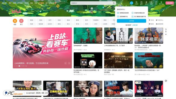 bilibili.com screenshot
