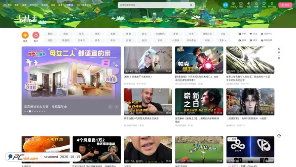 bilibili.com screenshot