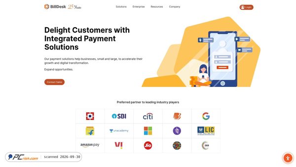 billdesk.com Screenshot