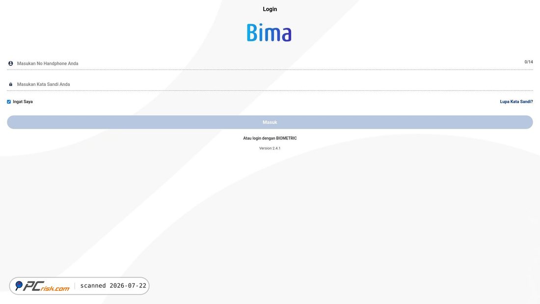 Screenshot of bima-ativasi-mobile.vercel.app