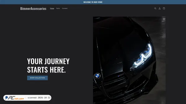bimmeraccessories.com Screenshot