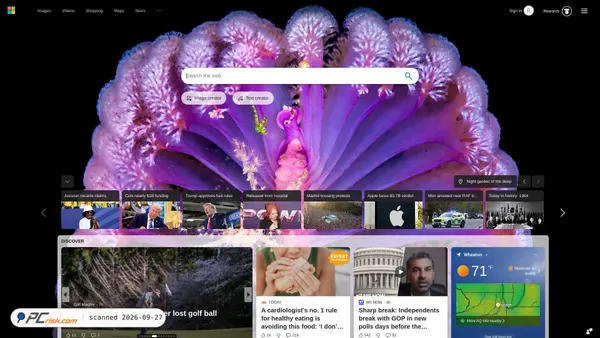 bing.com screenshot