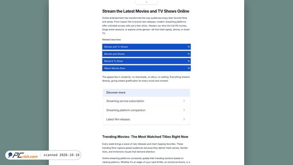 bingetrix.com screenshot