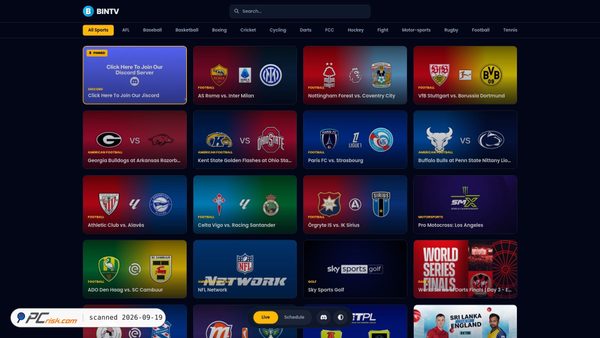 bintv.cc screenshot