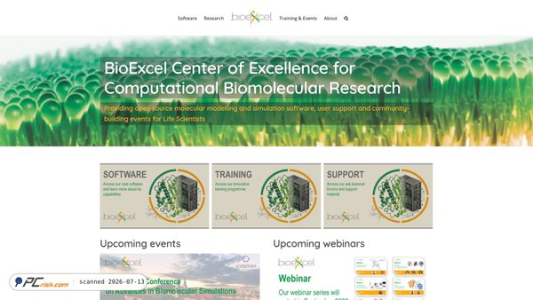 bioexcel.eu screenshot