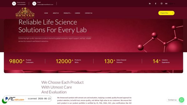 biostarlifetech.com screenshot
