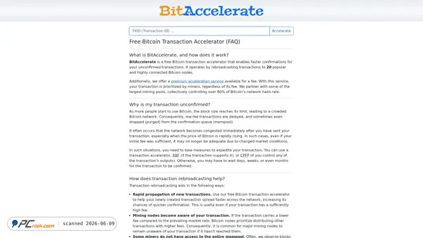 bitaccelerate.com screenshot