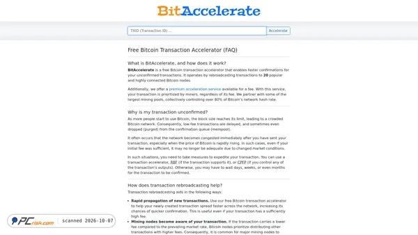 bitaccelerate.com screenshot