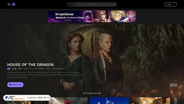 bitcine.one screenshot