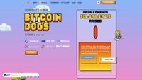 bitcoindogs-claims.pages.dev screenshot