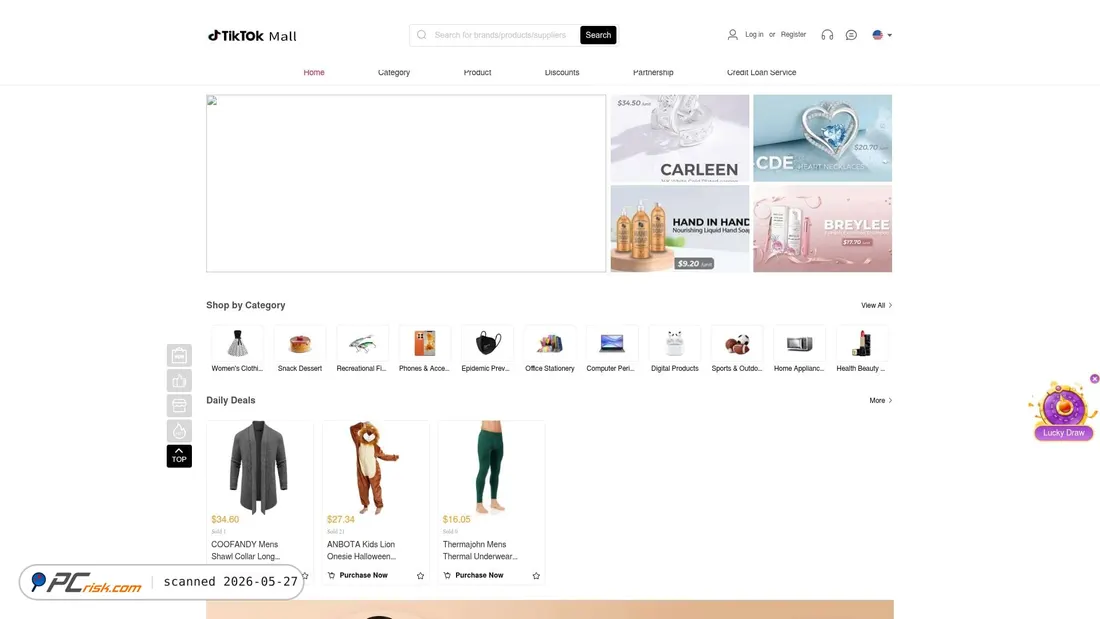 Screenshot of bitesr.shop