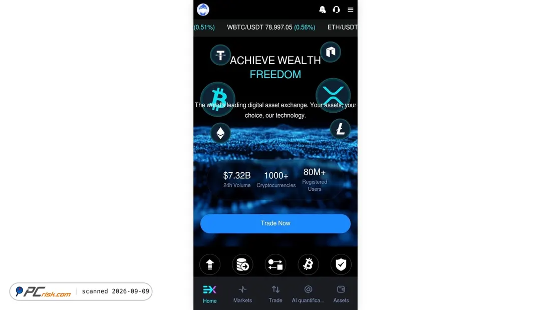 Screenshot of bitflyer.vip
