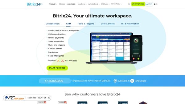 bitrix24.com screenshot