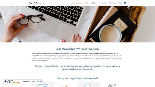 biurorachunkoweiwa.pl screenshot