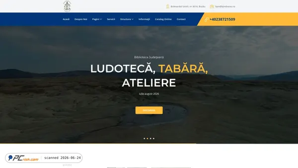 bjvvbuzau.ro screenshot