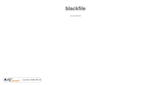 blackfile.org screenshot