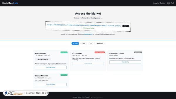 blackopsmarketlink.org screenshot