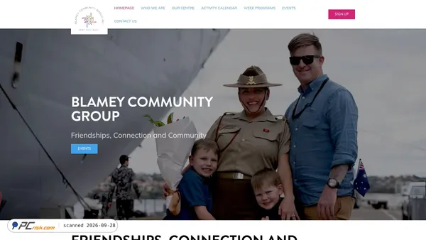 blameycommunitygroup.org.au screenshot