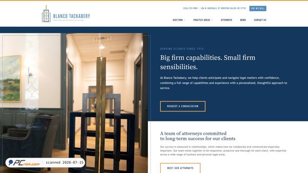 blancolaw.com screenshot