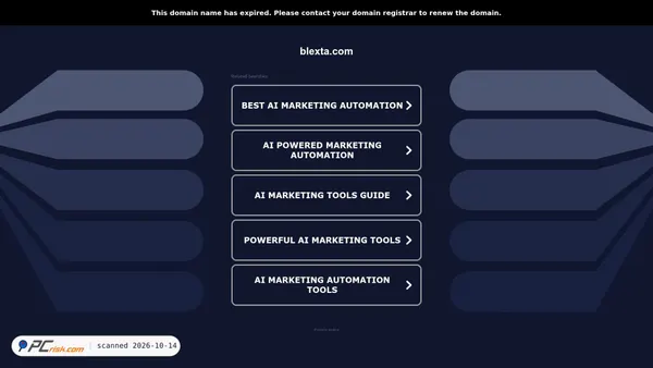 blexta.com screenshot