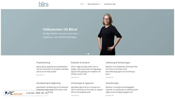 blira.se screenshot