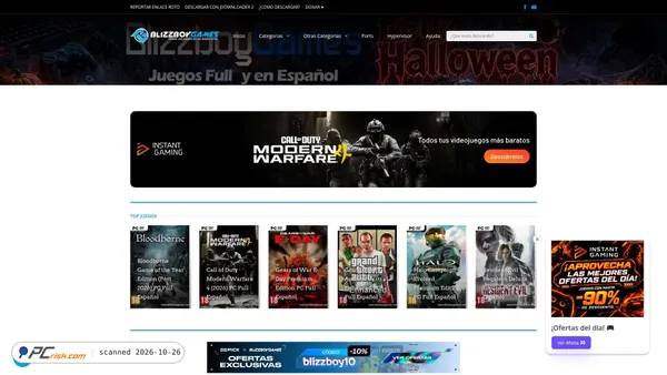 blizzboygames.net screenshot